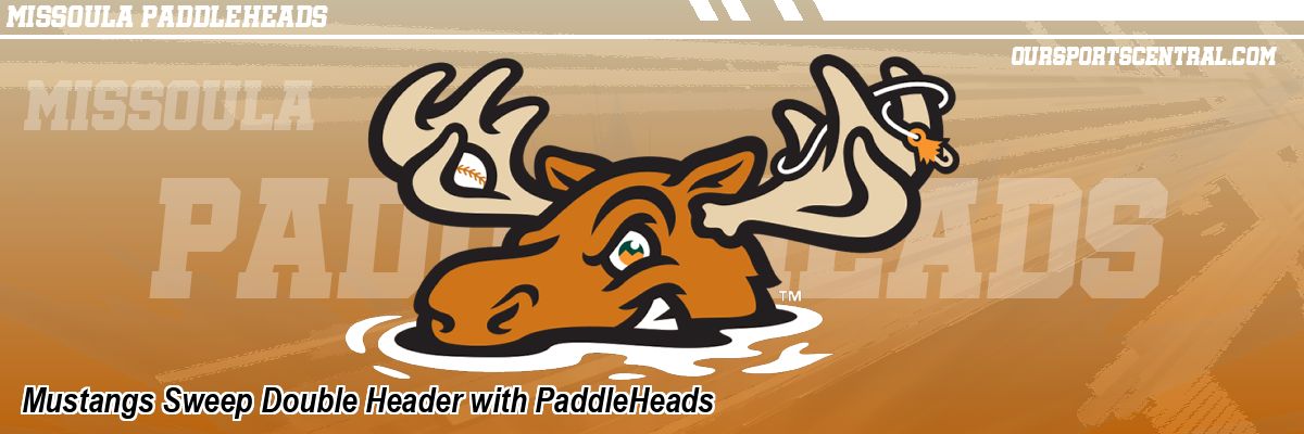 Mustangs Sweep Double Header with PaddleHeads