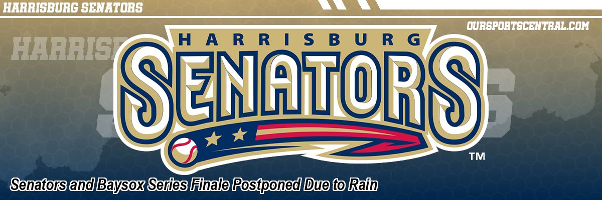 Senators and Baysox Series Finale Postponed Due to Rain