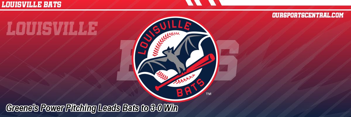 Greene's Power Pitching Leads Bats to 3-0 Win