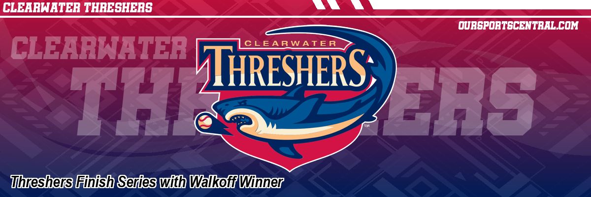 Threshers Finish Series with Walkoff Winner