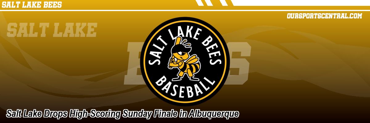 Salt Lake Drops High-Scoring Sunday Finale in Albuquerque
