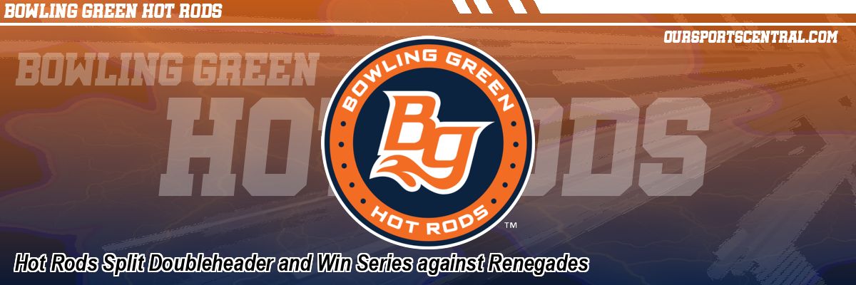 Hot Rods Split Doubleheader and Win Series against Renegades