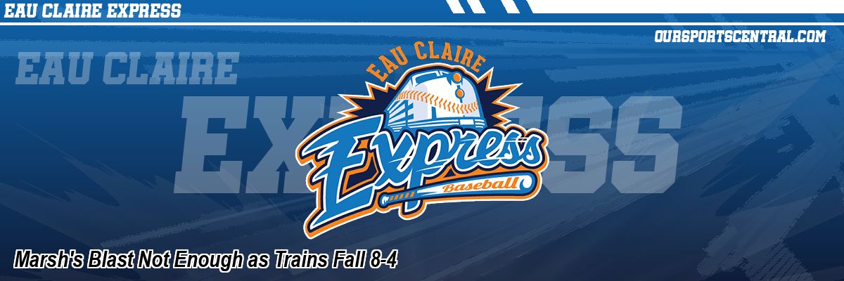 Marsh's Blast Not Enough as Trains Fall 8-4