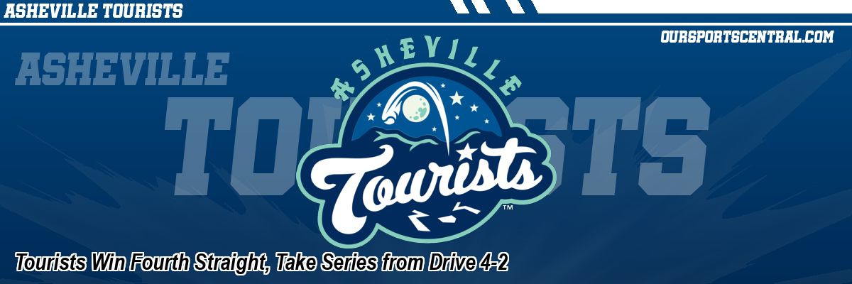 Tourists Win Fourth Straight, Take Series from Drive 4-2