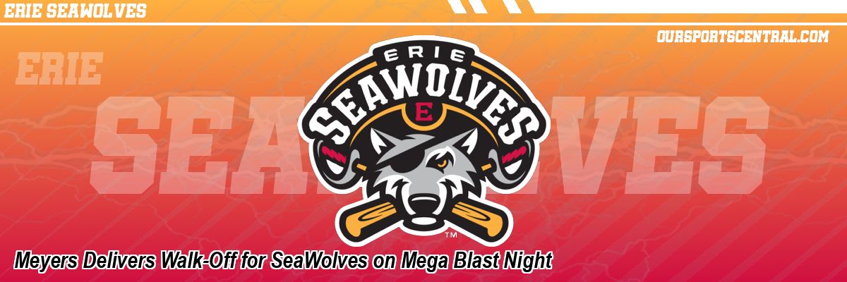 Meyers Delivers Walk-Off for SeaWolves on Mega Blast Night