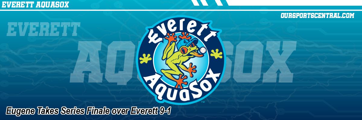 Eugene Takes Series Finale over Everett 9-1