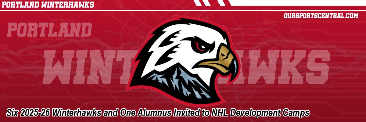 Six 2025-26 Winterhawks and One Alumnus Invited to NHL Development Camps