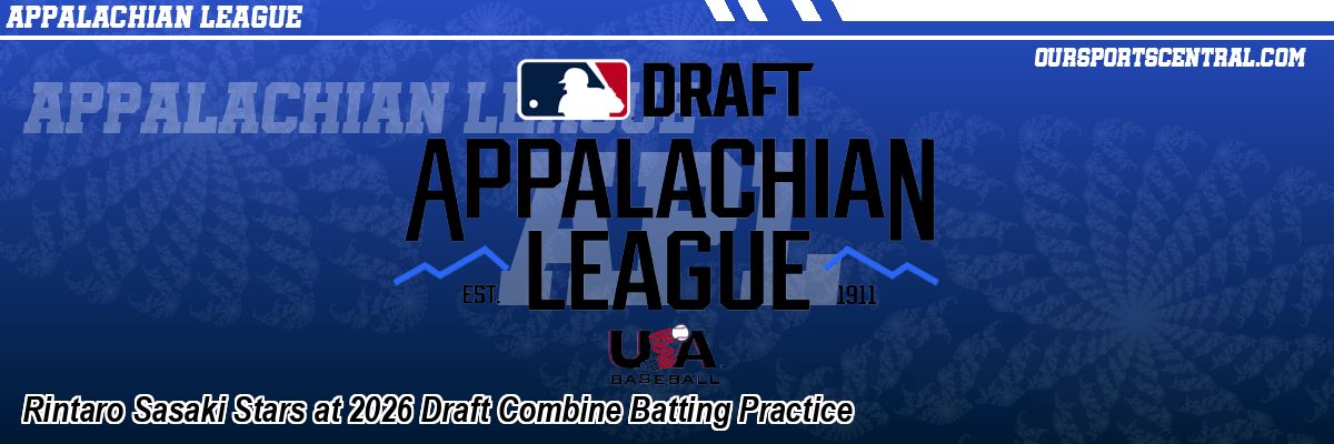 Rintaro Sasaki Stars at 2026 Draft Combine Batting Practice