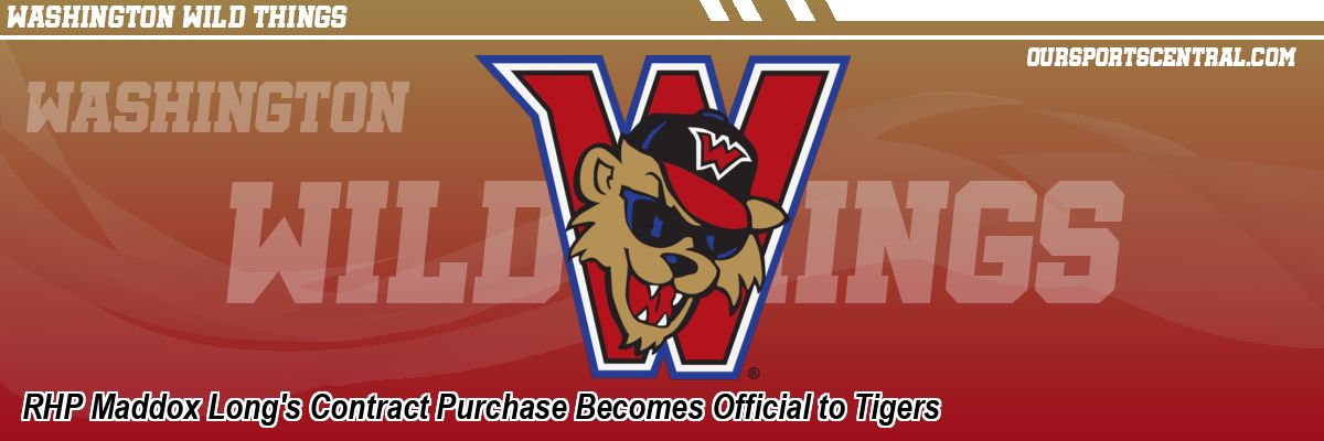 RHP Maddox Long's Contract Purchase Becomes Official to Tigers