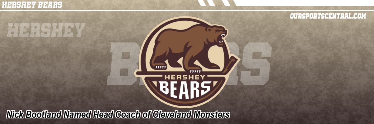 Nick Bootland Named Head Coach of Cleveland Monsters
