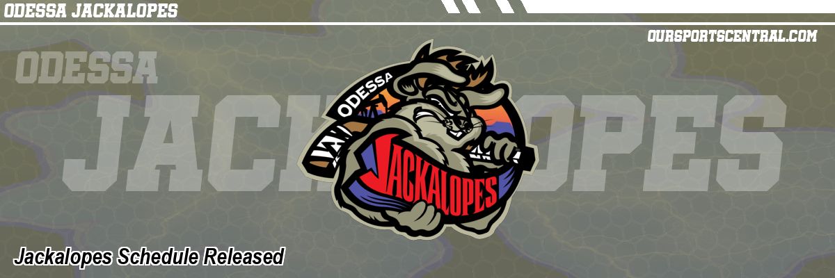 Jackalopes Schedule Released