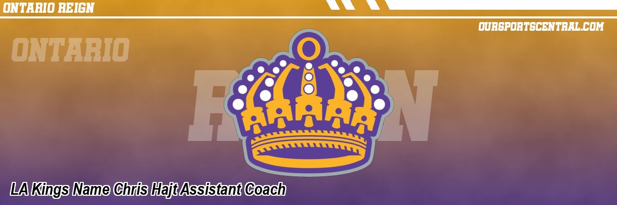 LA Kings Name Chris Hajt Assistant Coach