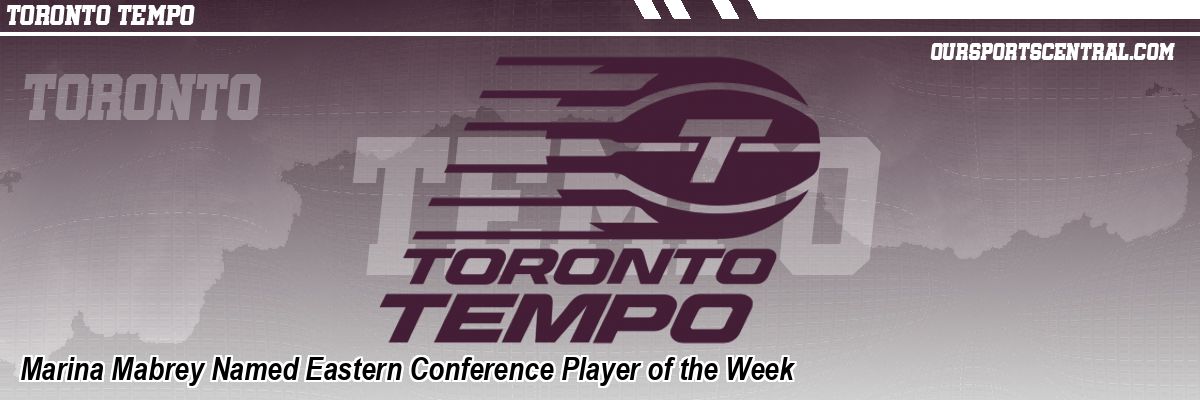 Marina Mabrey Named Eastern Conference Player of the Week