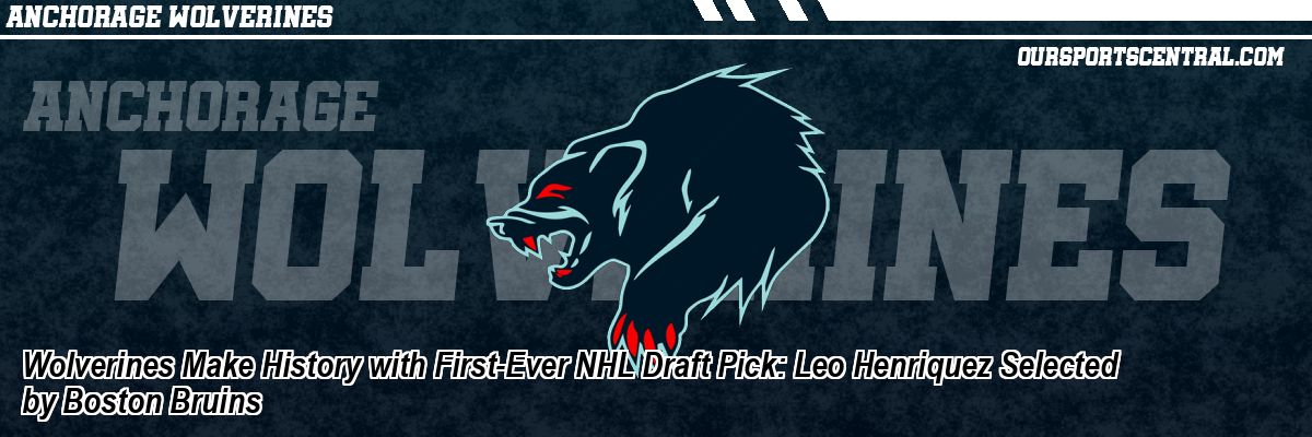 Wolverines Make History with First-Ever NHL Draft Pick: Leo Henriquez Selected by Boston Bruins