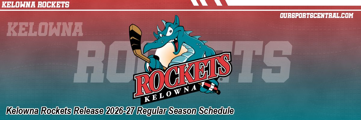 Kelowna Rockets Release 2026-27 Regular Season Schedule
