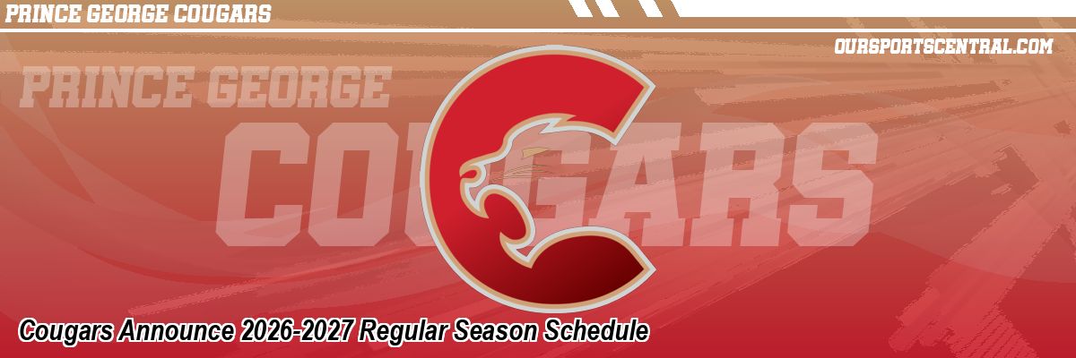Cougars Announce 2026-2027 Regular Season Schedule
