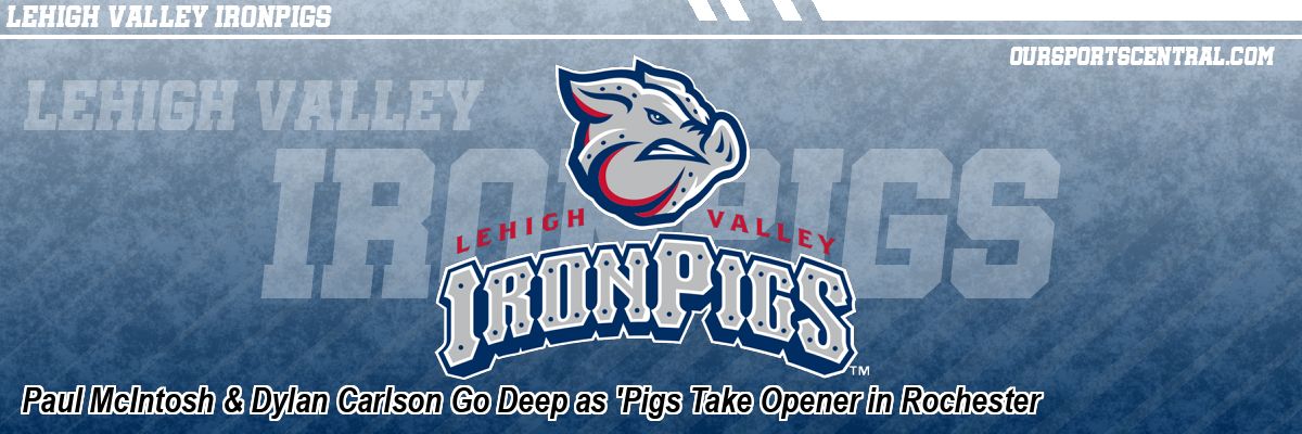 Paul McIntosh & Dylan Carlson Go Deep as 'Pigs Take Opener in Rochester
