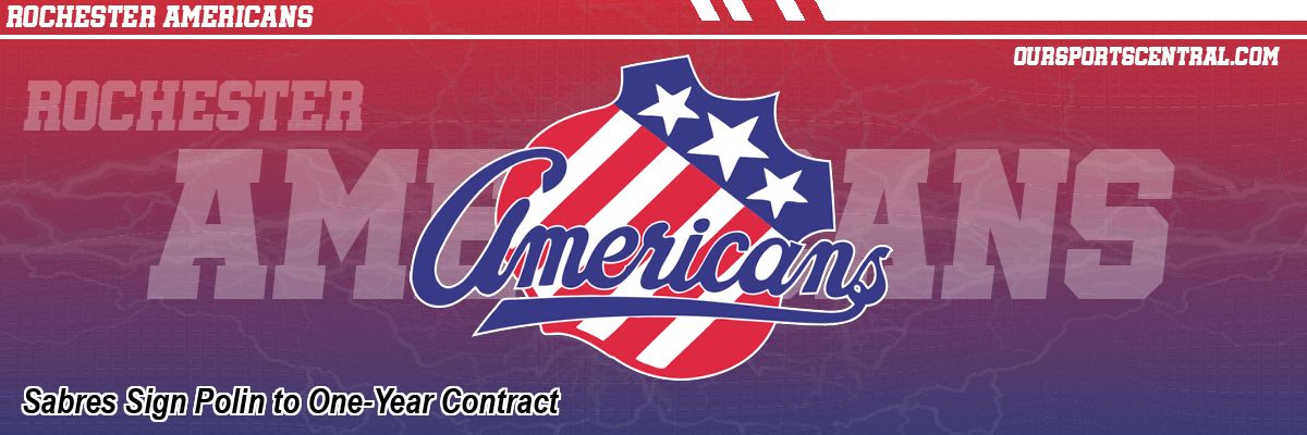 Sabres Sign Polin to One-Year Contract