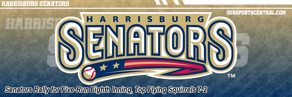 Senators Rally for Five-Run Eighth Inning, Top Flying Squirrels 7-2