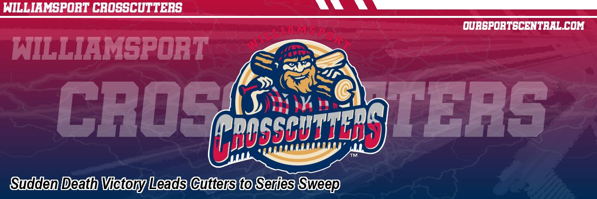Sudden Death Victory Leads Cutters to Series Sweep