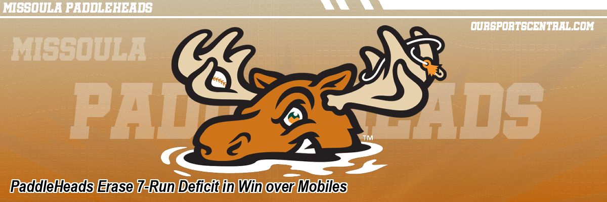PaddleHeads Erase 7-Run Deficit in Win over Mobiles