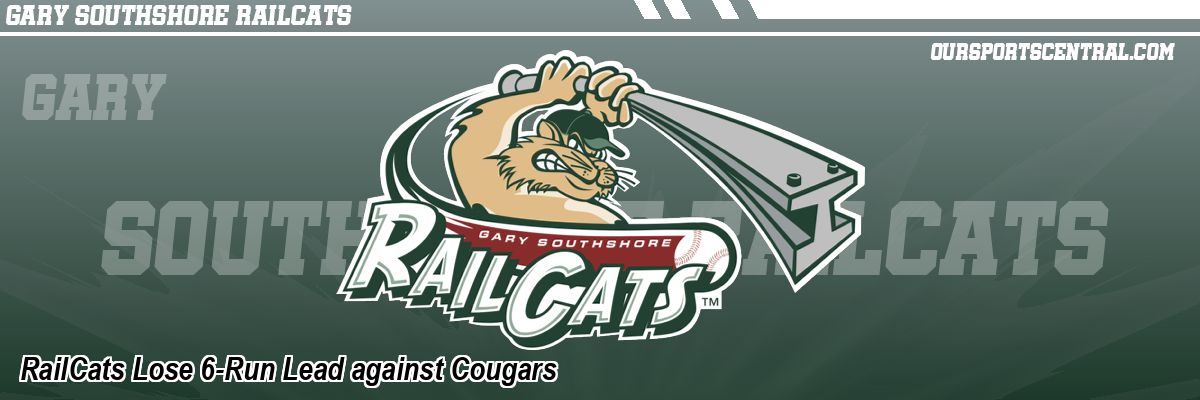 RailCats Lose 6-Run Lead against Cougars