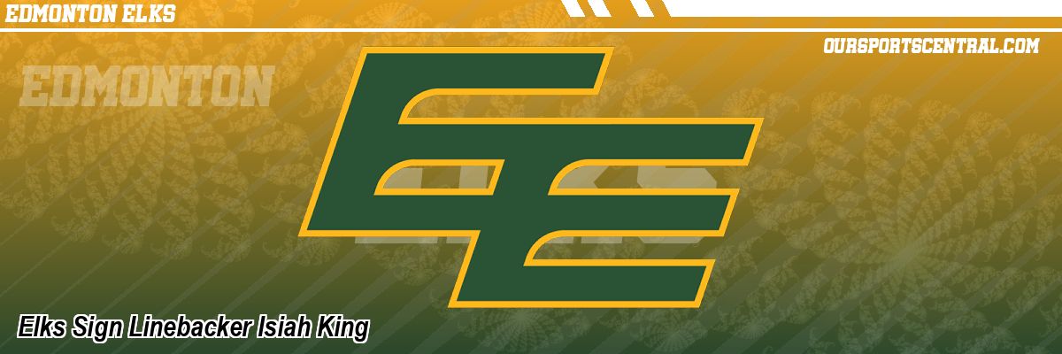 Elks Sign Linebacker Isiah King
