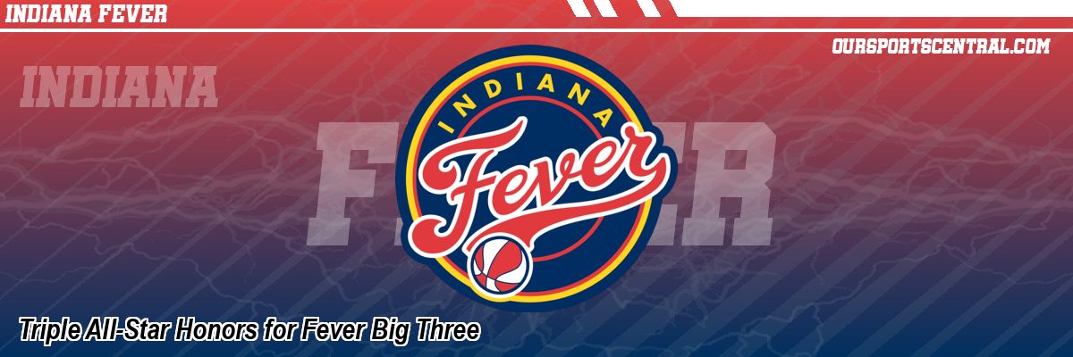Triple All-Star Honors for Fever Big Three