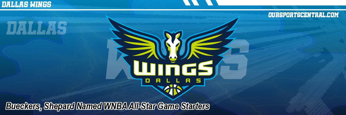 Bueckers, Shepard Named WNBA All-Star Game Starters