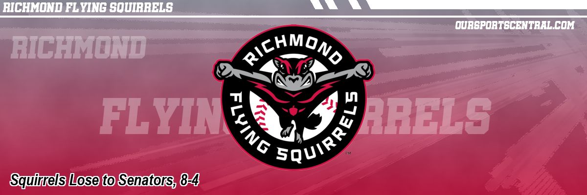 Squirrels Lose to Senators, 8-4