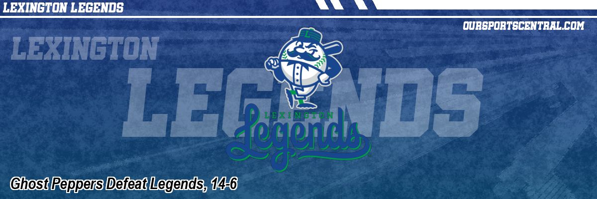 Ghost Peppers Defeat Legends, 14-6