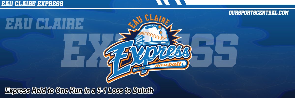 Express Held to One Run in a 5-1 Loss to Duluth