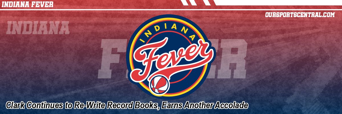 Clark Continues to Re-Write Record Books, Earns Another Accolade