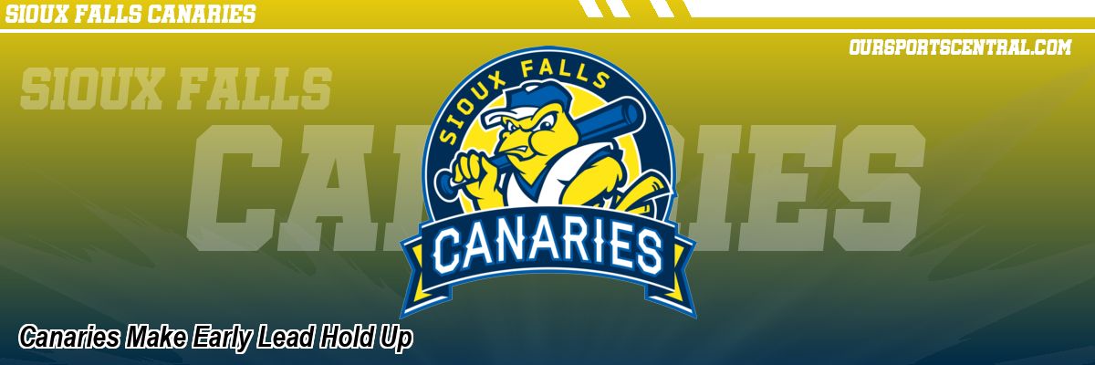 Canaries Make Early Lead Hold Up