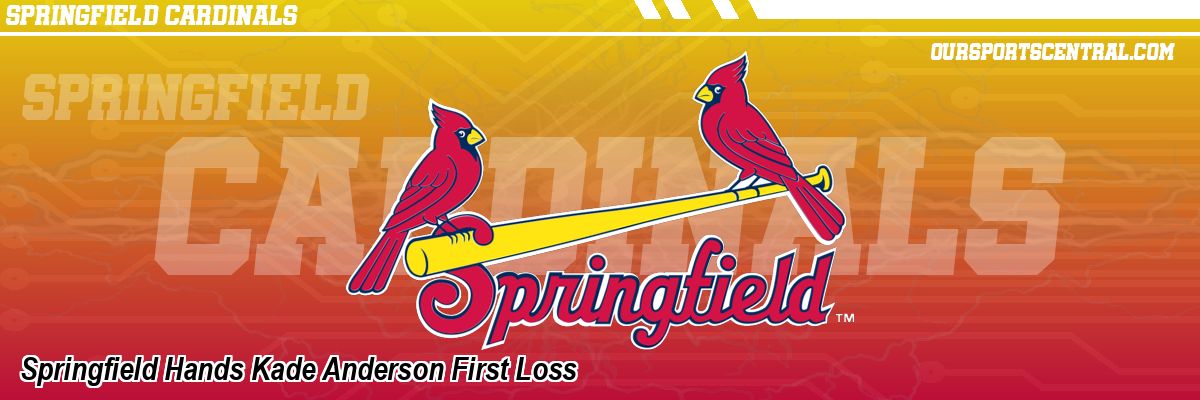 Springfield Hands Kade Anderson First Loss