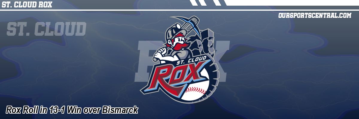 Rox Roll in 13-1 Win over Bismarck