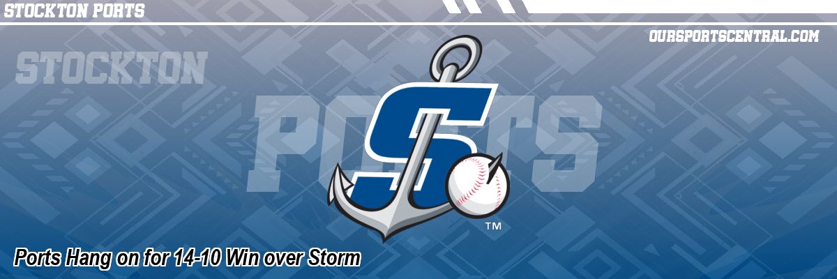 Ports Hang on for 14-10 Win over Storm