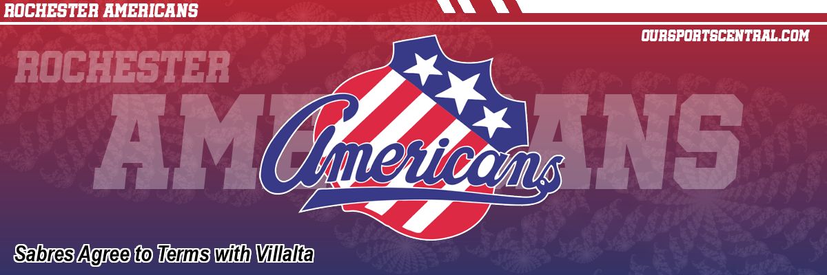 Sabres Agree to Terms with Villalta