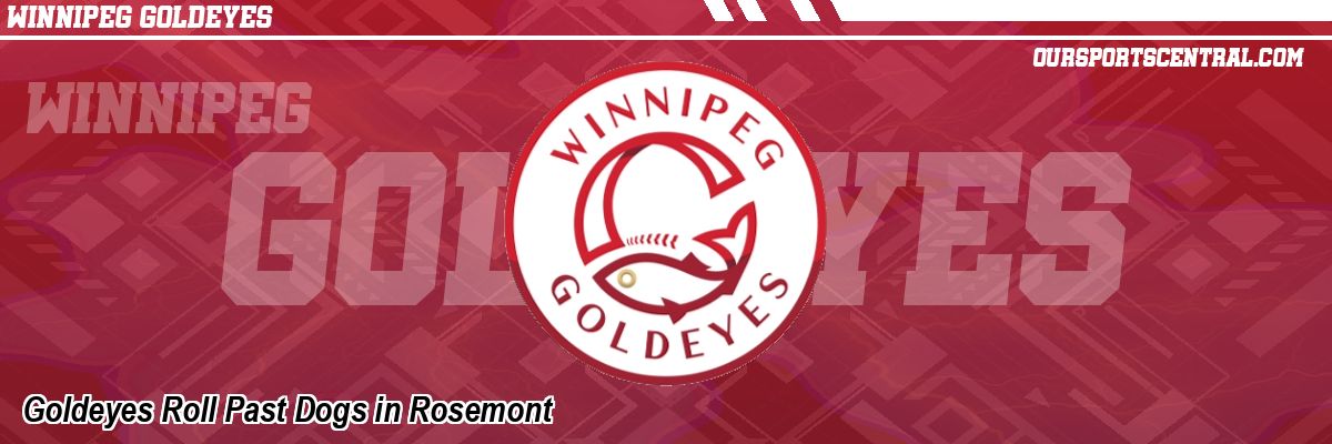 Goldeyes Roll Past Dogs in Rosemont