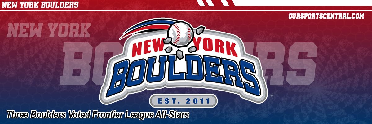 Three Boulders Voted Frontier League All-Stars