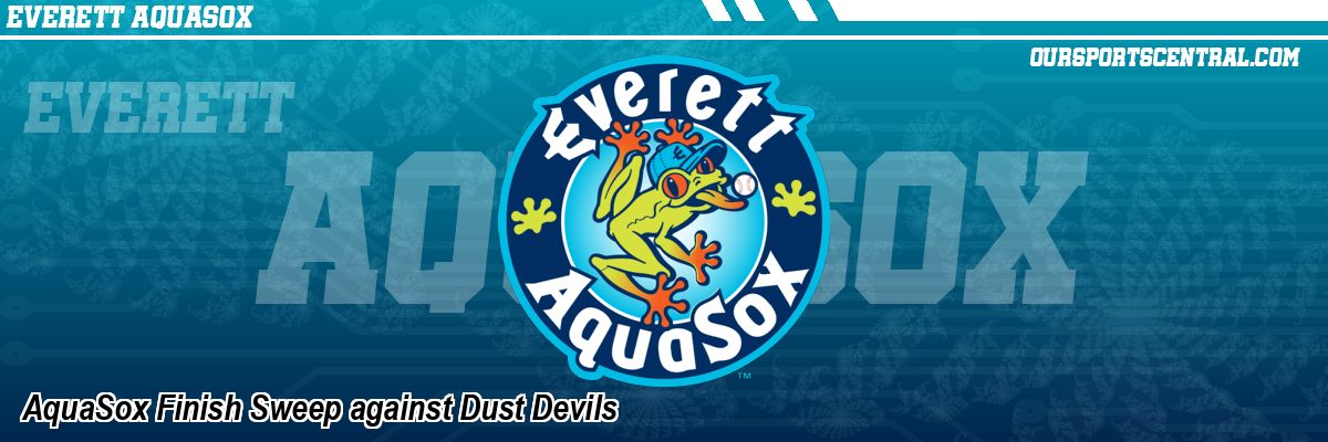 AquaSox Finish Sweep against Dust Devils