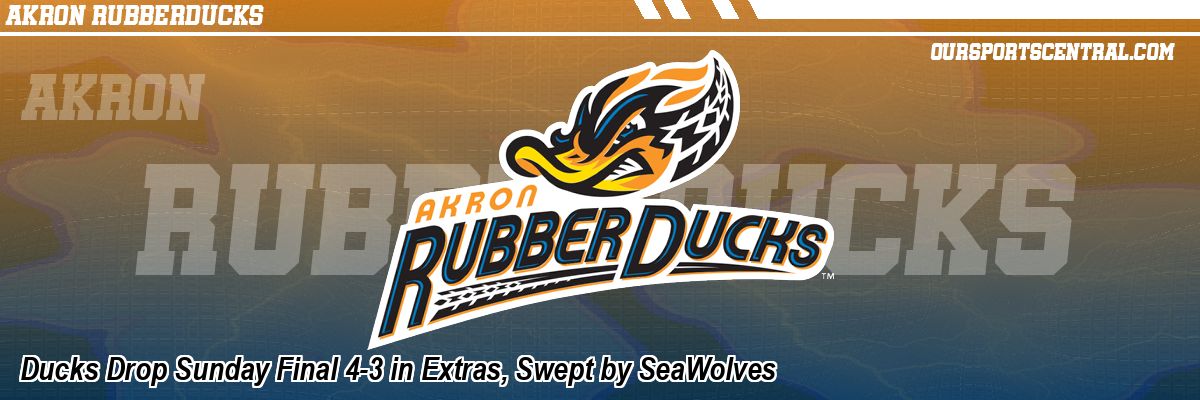 Ducks Drop Sunday Final 4-3 in Extras, Swept by SeaWolves