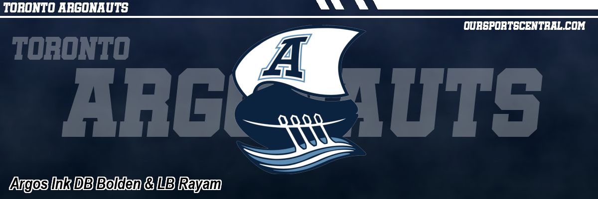 Argos Ink DB Bolden & LB Rayam