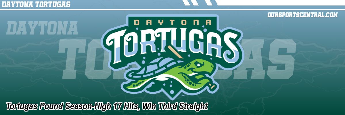 Tortugas Pound Season-High 17 Hits, Win Third Straight