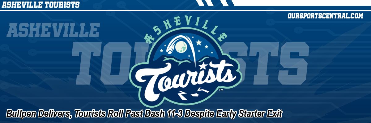Bullpen Delivers, Tourists Roll Past Dash 11-3 Despite Early Starter Exit