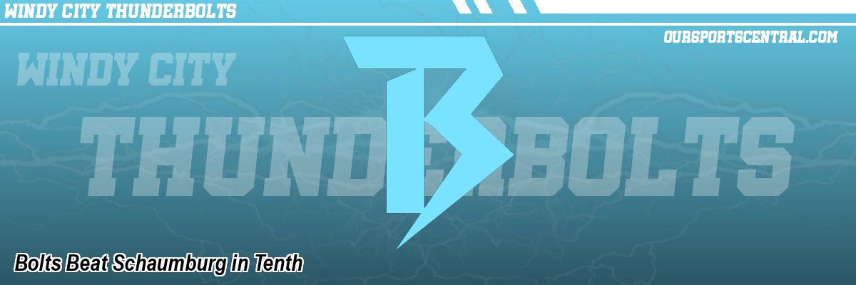 Bolts Beat Schaumburg in Tenth