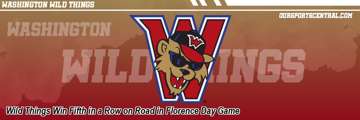 Wild Things Win Fifth in a Row on Road in Florence Day Game