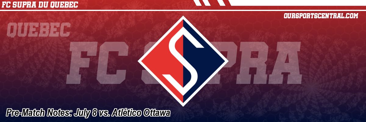 Pre-Match Notes: July 8 vs. Atlético Ottawa