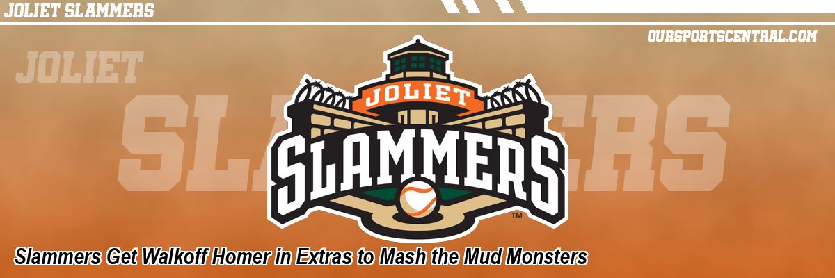 Slammers Get Walkoff Homer in Extras to Mash the Mud Monsters