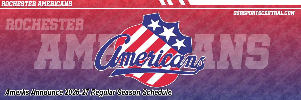 Amerks Announce 2026-27 Regular Season Schedule